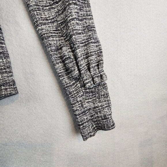 Lululemon Extra Mile Long Sleeve Running Pull-on Luon Suited‎ Jacquard Black 6 - Picture 6 of 12